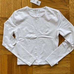 A&F Cotton Seamless Long Sleeve